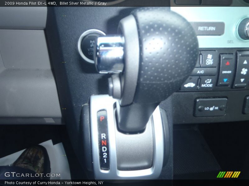 Billet Silver Metallic / Gray 2009 Honda Pilot EX-L 4WD