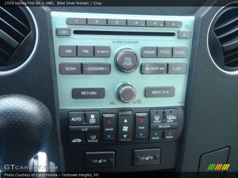 Billet Silver Metallic / Gray 2009 Honda Pilot EX-L 4WD