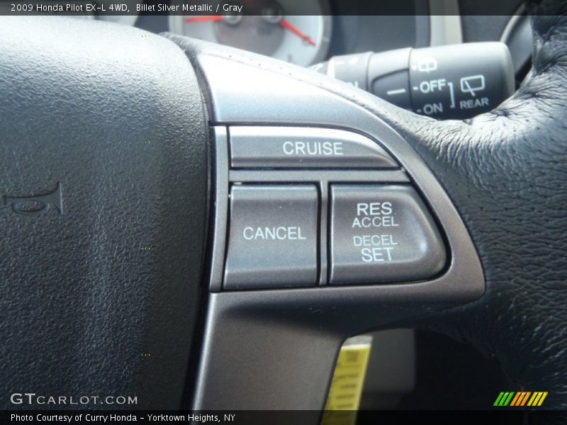 Billet Silver Metallic / Gray 2009 Honda Pilot EX-L 4WD