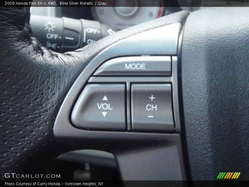 Billet Silver Metallic / Gray 2009 Honda Pilot EX-L 4WD