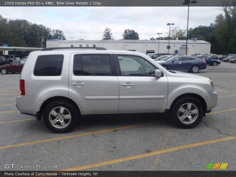 Billet Silver Metallic / Gray 2009 Honda Pilot EX-L 4WD