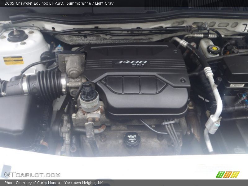 Summit White / Light Gray 2005 Chevrolet Equinox LT AWD