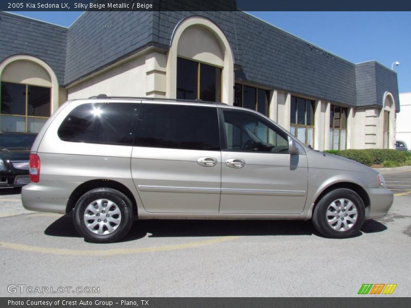 Silky Beige Metallic / Beige 2005 Kia Sedona LX