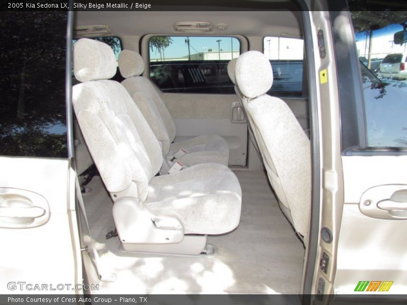 Silky Beige Metallic / Beige 2005 Kia Sedona LX