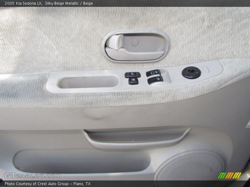 Silky Beige Metallic / Beige 2005 Kia Sedona LX