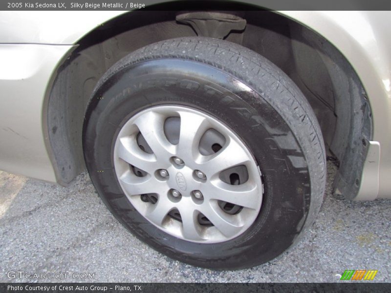 Silky Beige Metallic / Beige 2005 Kia Sedona LX