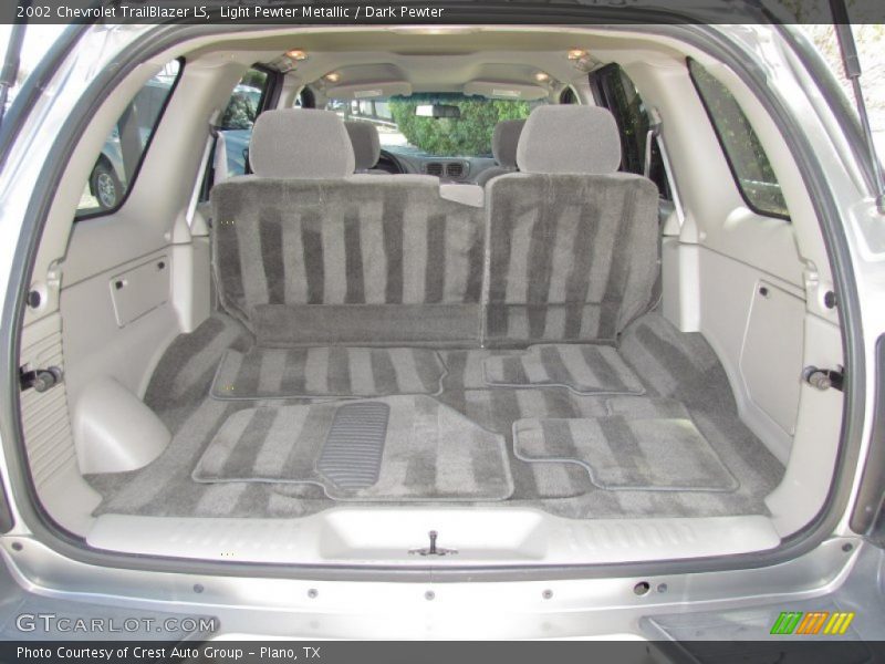 Light Pewter Metallic / Dark Pewter 2002 Chevrolet TrailBlazer LS