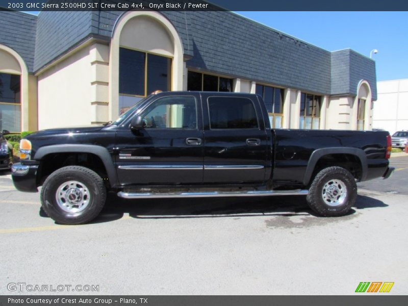 Onyx Black / Pewter 2003 GMC Sierra 2500HD SLT Crew Cab 4x4