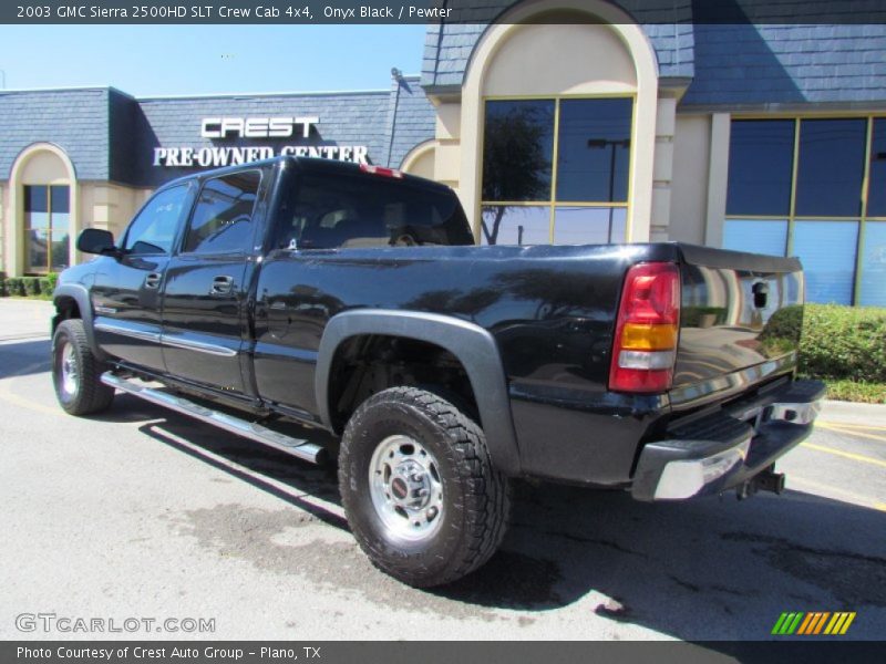 Onyx Black / Pewter 2003 GMC Sierra 2500HD SLT Crew Cab 4x4