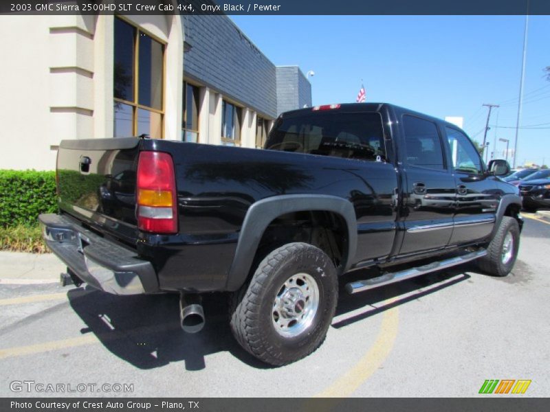 Onyx Black / Pewter 2003 GMC Sierra 2500HD SLT Crew Cab 4x4