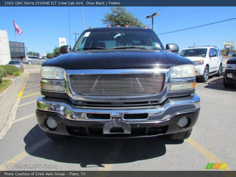 Onyx Black / Pewter 2003 GMC Sierra 2500HD SLT Crew Cab 4x4