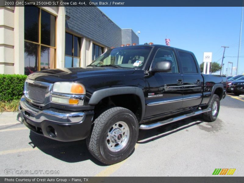 Onyx Black / Pewter 2003 GMC Sierra 2500HD SLT Crew Cab 4x4