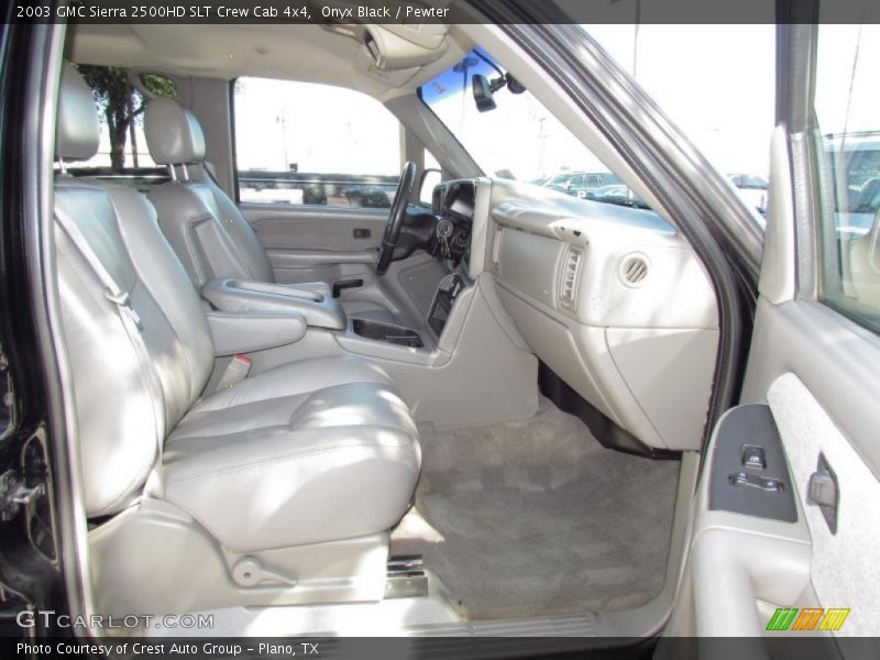 Onyx Black / Pewter 2003 GMC Sierra 2500HD SLT Crew Cab 4x4