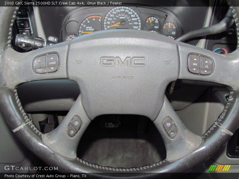 Onyx Black / Pewter 2003 GMC Sierra 2500HD SLT Crew Cab 4x4