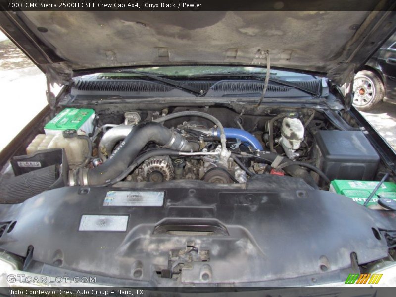 Onyx Black / Pewter 2003 GMC Sierra 2500HD SLT Crew Cab 4x4
