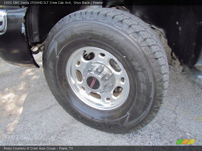 Onyx Black / Pewter 2003 GMC Sierra 2500HD SLT Crew Cab 4x4