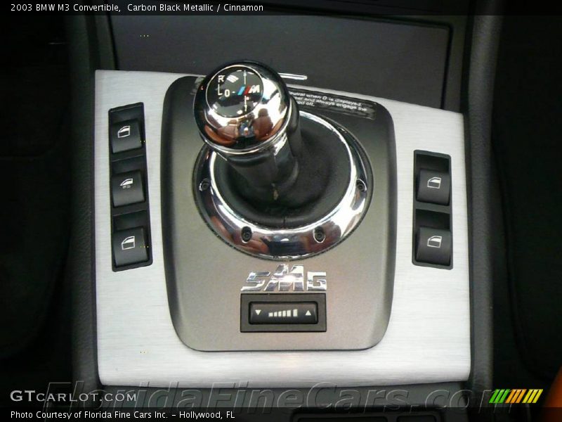 Carbon Black Metallic / Cinnamon 2003 BMW M3 Convertible