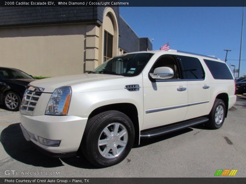 Front 3/4 View of 2008 Escalade ESV