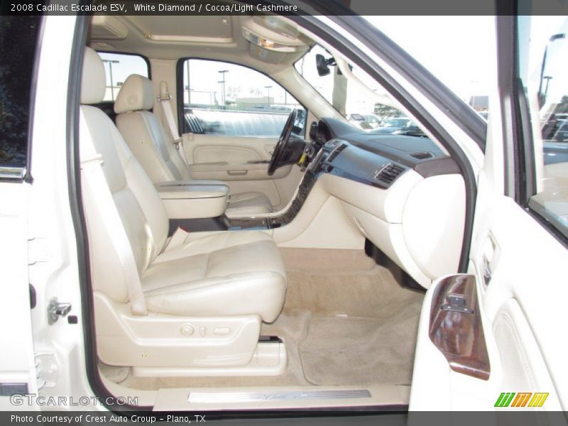  2008 Escalade ESV Cocoa/Light Cashmere Interior