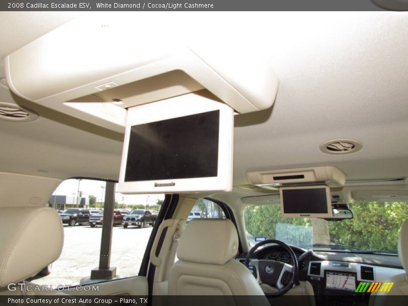White Diamond / Cocoa/Light Cashmere 2008 Cadillac Escalade ESV