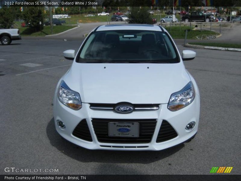 Oxford White / Stone 2012 Ford Focus SE SFE Sedan