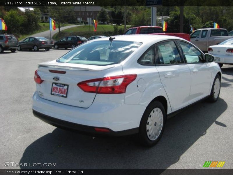 Oxford White / Stone 2012 Ford Focus SE SFE Sedan