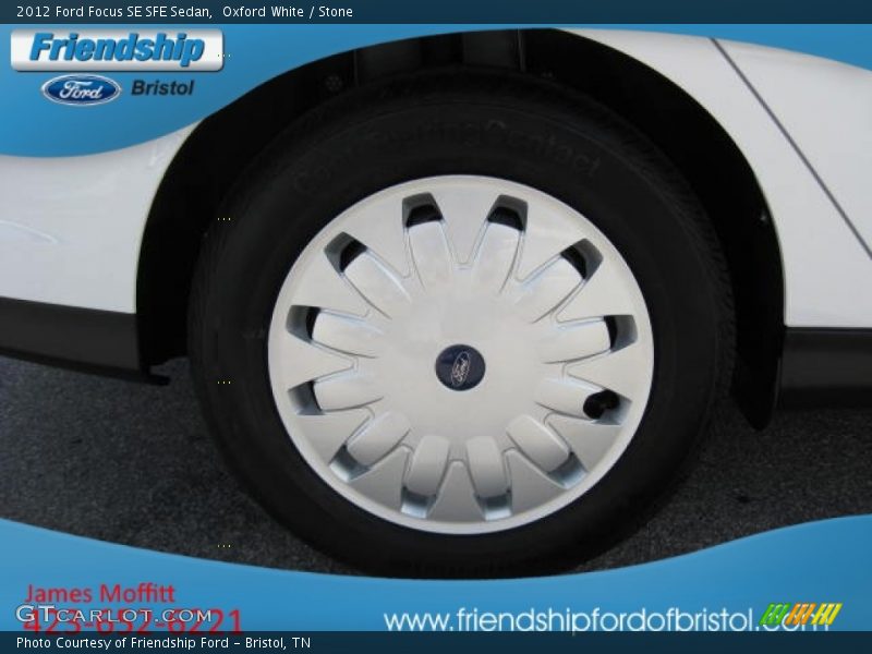 Oxford White / Stone 2012 Ford Focus SE SFE Sedan