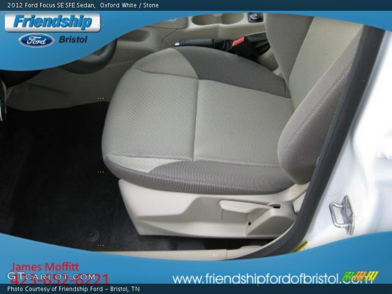 Oxford White / Stone 2012 Ford Focus SE SFE Sedan