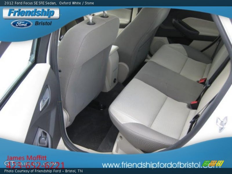 Oxford White / Stone 2012 Ford Focus SE SFE Sedan