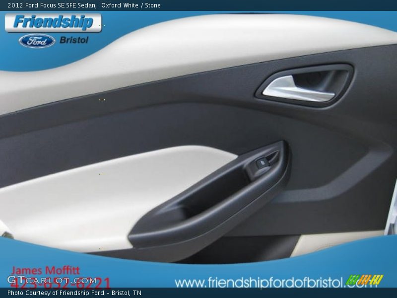 Oxford White / Stone 2012 Ford Focus SE SFE Sedan