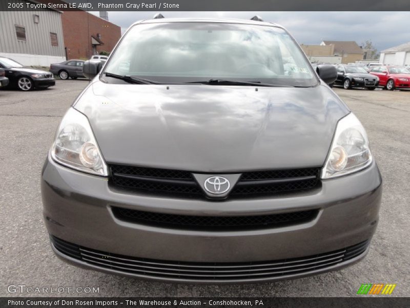 Phantom Gray Pearl / Stone 2005 Toyota Sienna LE AWD