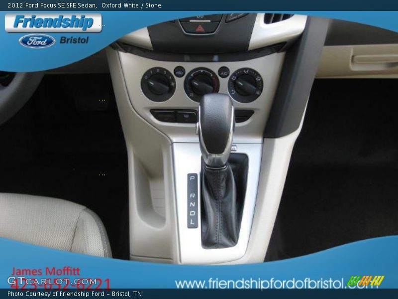 Oxford White / Stone 2012 Ford Focus SE SFE Sedan