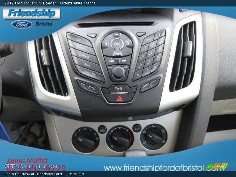 Oxford White / Stone 2012 Ford Focus SE SFE Sedan