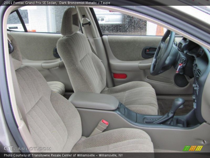 Dark Bronzemist Metallic / Taupe 2001 Pontiac Grand Prix SE Sedan