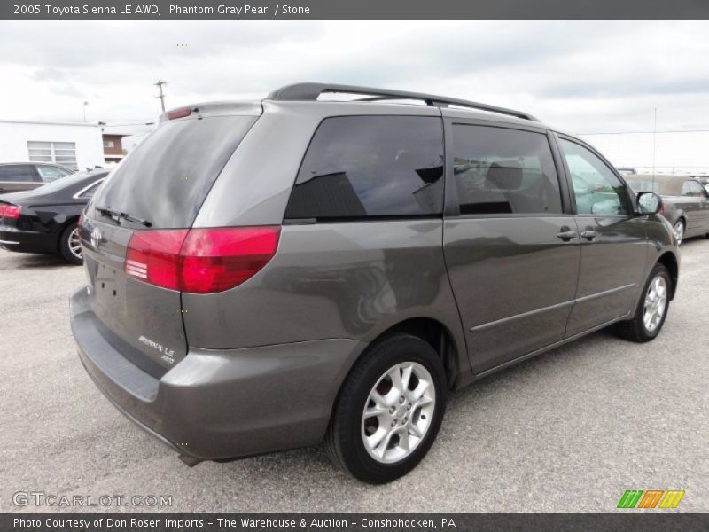 Phantom Gray Pearl / Stone 2005 Toyota Sienna LE AWD