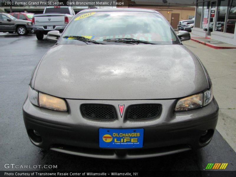 Dark Bronzemist Metallic / Taupe 2001 Pontiac Grand Prix SE Sedan