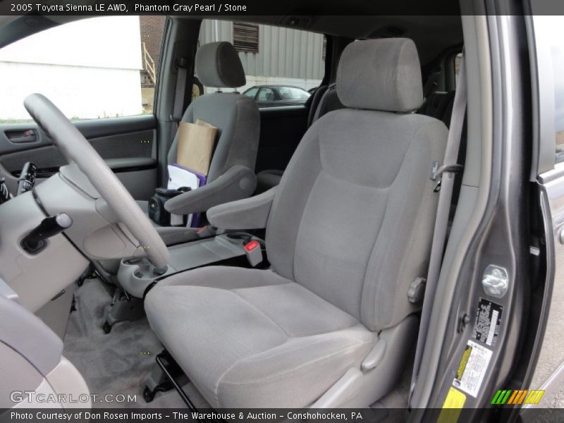 Phantom Gray Pearl / Stone 2005 Toyota Sienna LE AWD