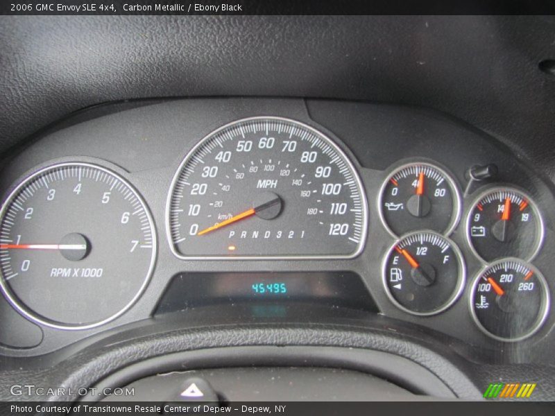 Carbon Metallic / Ebony Black 2006 GMC Envoy SLE 4x4