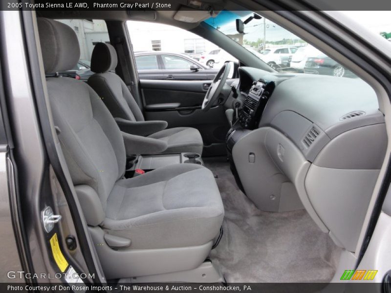 Phantom Gray Pearl / Stone 2005 Toyota Sienna LE AWD