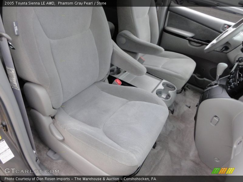 Phantom Gray Pearl / Stone 2005 Toyota Sienna LE AWD