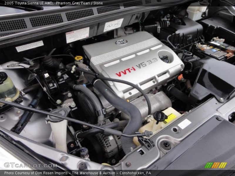  2005 Sienna LE AWD Engine - 3.3 Liter DOHC 24-Valve V6