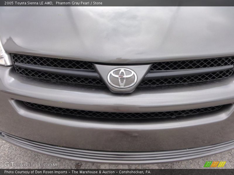 Phantom Gray Pearl / Stone 2005 Toyota Sienna LE AWD