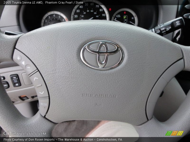 Phantom Gray Pearl / Stone 2005 Toyota Sienna LE AWD