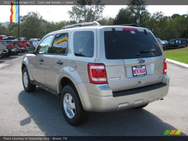 Gold Leaf Metallic / Camel 2012 Ford Escape XLT