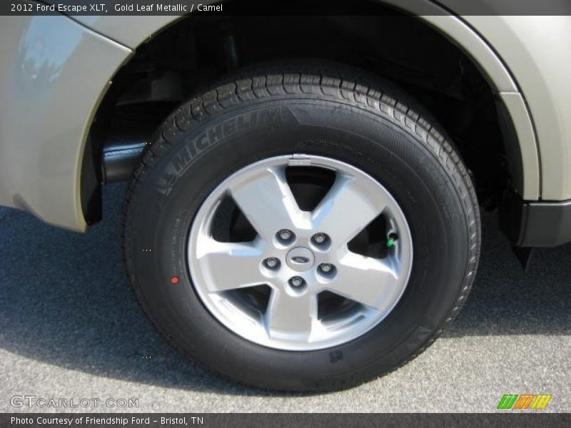 Gold Leaf Metallic / Camel 2012 Ford Escape XLT