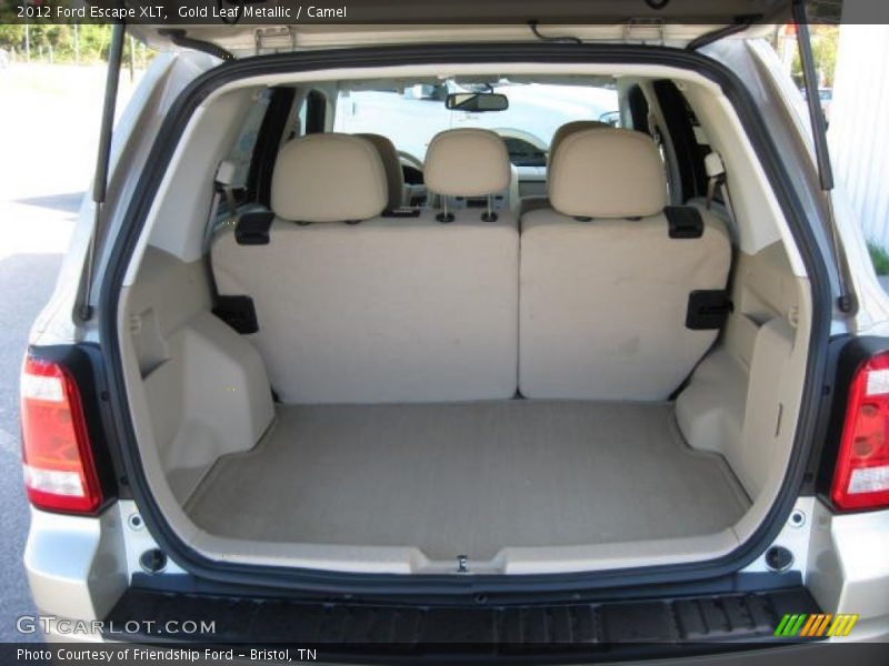 Gold Leaf Metallic / Camel 2012 Ford Escape XLT