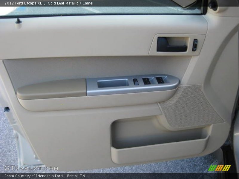 Gold Leaf Metallic / Camel 2012 Ford Escape XLT