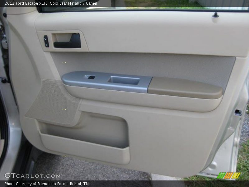 Gold Leaf Metallic / Camel 2012 Ford Escape XLT