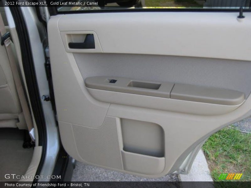 Gold Leaf Metallic / Camel 2012 Ford Escape XLT