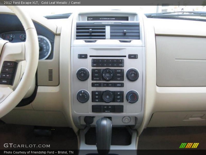 Gold Leaf Metallic / Camel 2012 Ford Escape XLT